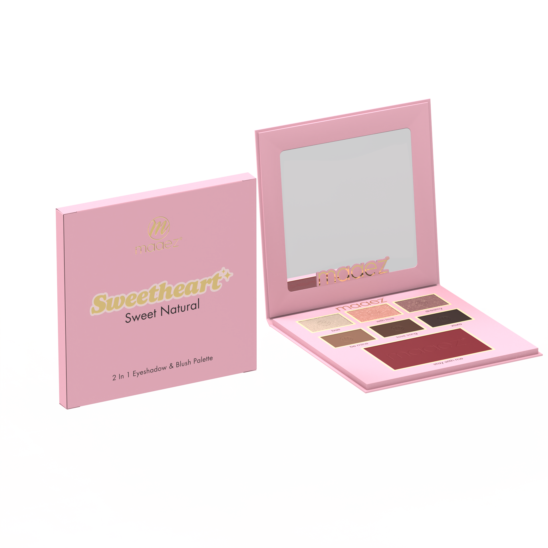 2 in 1 Eyeshadow and Blush Palette